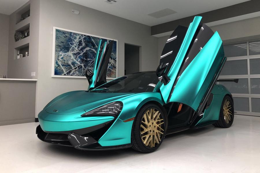  McLaren 570S Coupe on Forgiato Wheels (TEC 3.6) 2019 года  (фото 1 из 4)